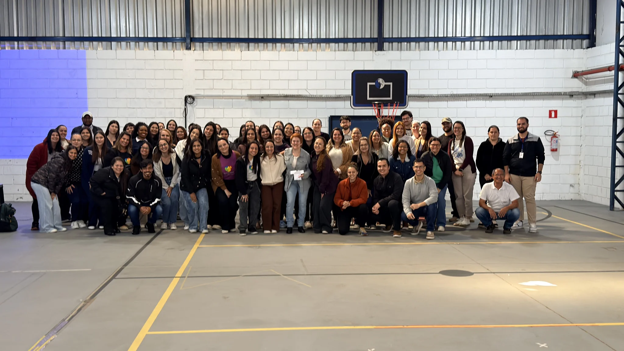 Profissionais da Clínica Integrar reunidos